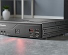 Der Shuttle XPC Slim DH810 Mini-PC ist für industrielle Einsatzzwecke gedacht (Bildquelle: Shuttle, bearbeitet)