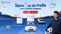 Bei Ecovacs purzeln die Preise um bis zu 45 Prozent. (Bildquelle: Ecovacs)