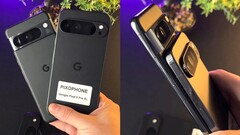 Im direkten Hands-On-Vergleich zwischen dem Pixel 9 Pro XL und dem Pixel 8 Pro fallen die vielen Designunterschiede auf. (Bildquelle: @pixo_unboxing)