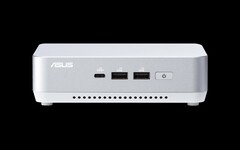 Der NUC 14 Pro+ setzt auf ein kompaktes Gehäsue aus Aluminium. (Bild: Asus)
