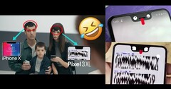 Viele Memes nehmen Bezug auf die überaus tiefe Notch im Pixel 3 XL von Google.