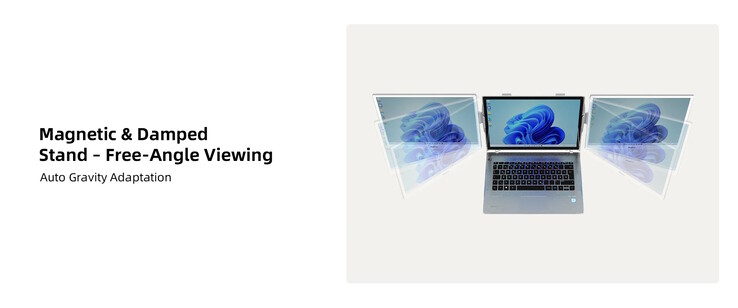 Der Winkel lässt sich verstellen (Bildquelle: Bigme)