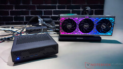 Minisforum MS-A1 und Minisforum DEG1 eGPU Dock mit der Nvidia GeForce RTX 4090