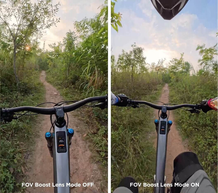 Die FOV Boost Lens soll die Immersion erhöhen (Bildquelle: DJI)