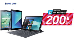 Cashback: Bis zu 200 € für Samsung Galaxy Book, Tab S3 oder Tab S2 9.7