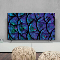 Der Medion Life X17575 kann sich mit seinen 75 Zoll sehen lassen. (Bild: Aldi Süd)