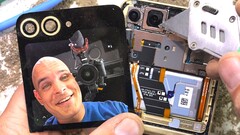 Der Durability-Test und Teardown von Zack Nelson liefert viele spannende Detailinformationen zum Samsung Galaxy Z Flip6. (Bildquelle: JerryRigEverything)