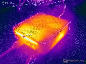 System im Leerlauf (Rückseite)