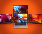 Triple Bosot 14 Pro erweitert einen Laptop um gleich drei 14 Zoll Displays. (Bildquelle: Aura Displays)