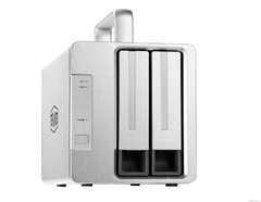 TerraMaster D2: Mobiles Speichersystem ist dank Thunderbolt 3 schnell und kommt mit Griff