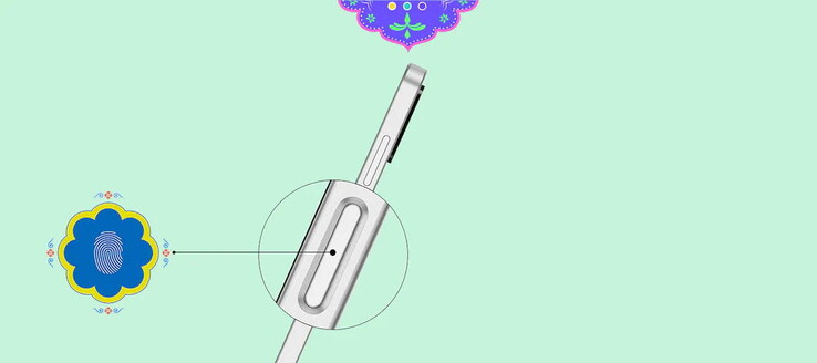 An der Seite befindet sich ein Fingerabdrucksensor (Bildquelle: Samsung)