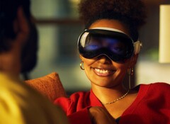 Vision Pro besitzt ein zweites Display auf der Außenseite, um den