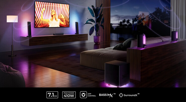 Eine Beleuchtung ist integriert (Bildquelle: Ultimea)