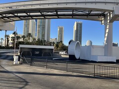 Die Tunnelröhren in Richtung Riviera Station. (Bildquelle: Andreas Sebayang/Notebookcheck.com)