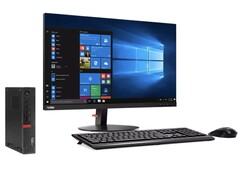 Mit passendem Monitor sowie Maus und Tastatur wird das ThinkCentre M920q zum alltagstauglichen Mini-PC (Bildquelle: Lenovo)