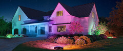 Der neue Gartenstrahler Govee Outdoor Triad Flood Light startet mit sattem Rabatt. (Bild: Govee)