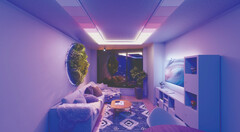 Nanoleaf Skylight ist endlich vorbestellbar. (Bild: Nanoleaf)