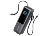 Neue Powerbank von Anker kommt mit zwei Kabeln (Bildquelle: Anker)