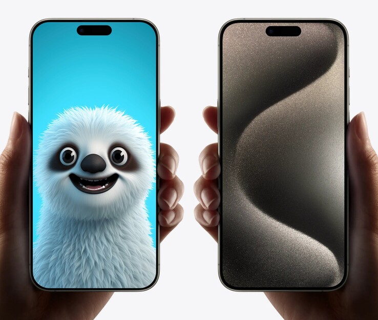 iPhone 16 Pro Max (links, Render: Ice Universe) vs. Apple iPhone 15 Pro Max.