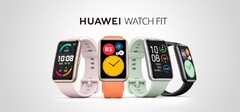 Die Huawei Watch Fit soll es bald auch in einer Elegant Edition geben. (Bild: Huawei)