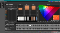 ColorChecker vor der Kalibrierung