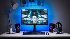 Der Odyssey G7 (G70A) löst mit 4k auf und besitzt eine Refresh Rate von 144 Hz (Bild: Samsung)