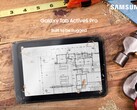 Samsung präsentiert mit dem Galaxy Tab Active5 Pro ein rundum verbessertes Rugged-Tablet. (Bildquelle: Samsung)