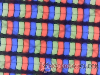 Scharfe Subpixelanordnung mit minimaler Körnigkeit