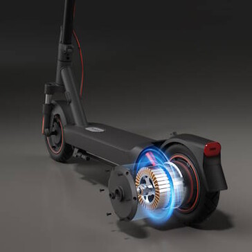 Der Motor leistet in der Spitze 1.000 Watt (Bildquelle: Xiaomi)