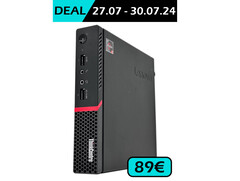 Tiny-PC mit AMD Ryzen 5 Pro für günstige 89 Euro: Lenovo M715q Tiny Gen2 (Bildquelle: RAM-König)