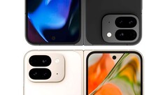 Das Google Pixel 9 Pro Fold wird zwar dünner als das Samsung Galaxy Z Fold 6, dafür aber in etwa so schwer wie das Galaxy Z Fold 5 aus 2023. (Bildquelle: 91Mobiles)