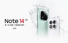 Die Redmi Note 14 Serie wird kommende Woche vorgestellt. (Bildquelle: Weibo)