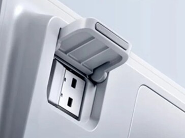 Der USB-Empfänger lässt sich verstecken (Bildquelle: Xiaomi)