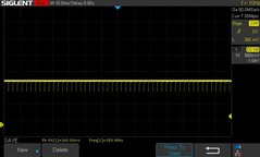 100 % Helligkeit: 360 Hz PWM