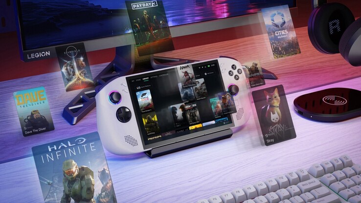 Das Legion Go S ist der erste Gaming-Handheld mit SteamOS, der nicht von Valve stammt. (Bildquelle: Lenovo)