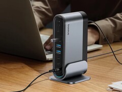 UnionJoy: Docking-Station unterstützt auch Speicherkarten und mehrere Bildschirme (Bildquelle: Baseus)