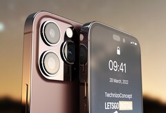 Das Apple iPhone 14 Pro erhält nicht nur eine bessere Hauptkamera, sondern auch Frontkamera-Upgrades. (Bild: LetsGoDigital)