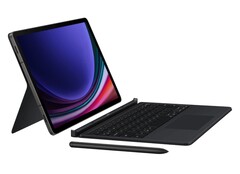 Das Samsung Galaxy Tab S9 Plus wird optional mit einer Tastaturhülle angeboten. (Bild: Evan Blass)