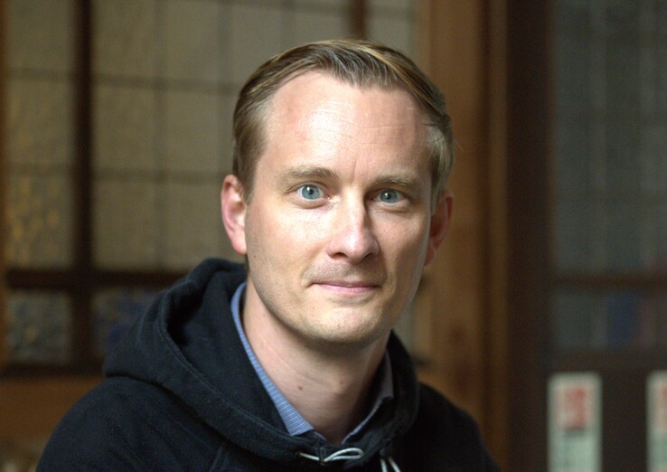 Tom Lesnik auf den Opera Browser Days in Bristol, England. (Bildquelle: Andreas Sebayang/Notebookcheck.com)