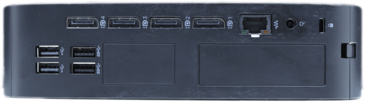 Günstiger ThinClient HP T740 schnellem AMD Ryzen Desktop-Einsatz erweiterbaren RAM, GPU-Support WiFi 130 Euro generalüberholt