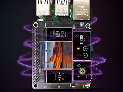 MultiDisplay HAT: Neue Erweiterungsplatine für den Raspberry Pi (Bildquelle: MozTech)