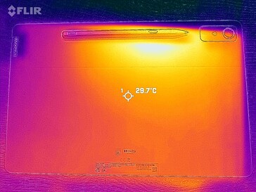 Heatmap Rückseite