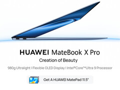 Noch wenige Tage gibt es exklusive Vorteile beim MateBook X Pro und weiterer Huawei-Neuheiten. (Bild: Huawei)