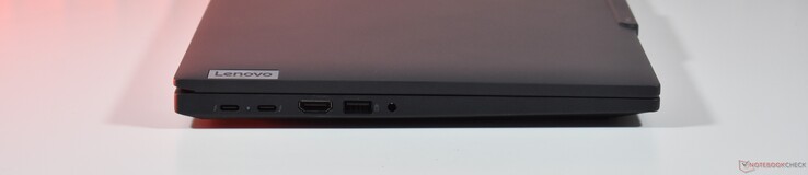 links: 2x Thunderbolt 4, HDMI, USB A 3.2 Gen 1, 3.5mm Audio