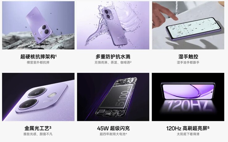 Das Smartphone bringt ein schnelles Display und einen gewissen Schutz mit (Bildquelle: Oppo)