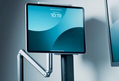 Der iPad-Standfuß von Ku Xiu hält das Tablet magnetisch an einem schwenkbaren Arm. (Bild: Ku Xiu)