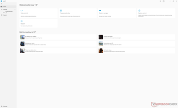 MyHP-Startbildschirm