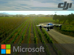 DJI und Microsoft: Partnerschaft für Drohnen in Unternehmen.