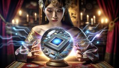 Einen tiefen Blick in die Glaskugel liefert der Mega-Leak rund um das Dell XPS 13 mit Snapdragon X Elite. Auch die Zukunft von Intel und Qualcomm-Chips ist zu sehen. (Bild: DallE 3)