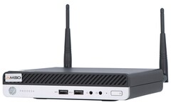 Inklusive WLAN und Windows 11 Pro ist der HP ProDesk 400 Mini-PC aktuell für unter 100 Euro zu haben (Bildquelle: AMSO)